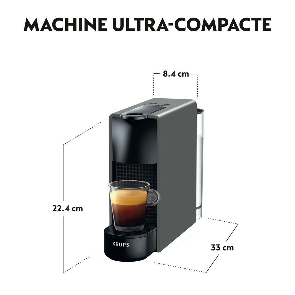 Machine à Café de Qualité Automatique Essenza Mini Gris Intense Cafetière YY2911FD