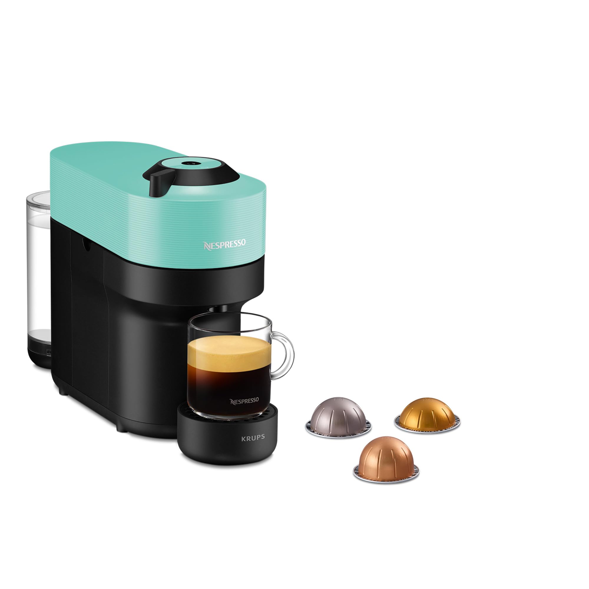 Machine à Café de Qualité Automatique Vertuo POP Vert Cafetière à Capsules