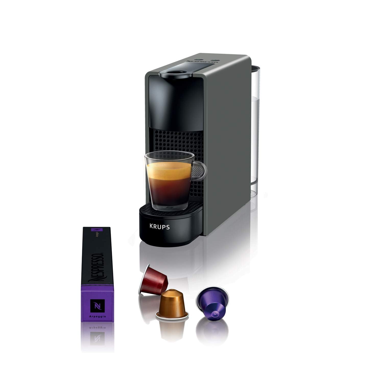 Machine à Café de Qualité Automatique Essenza Mini Gris Intense Cafetière YY2911FD