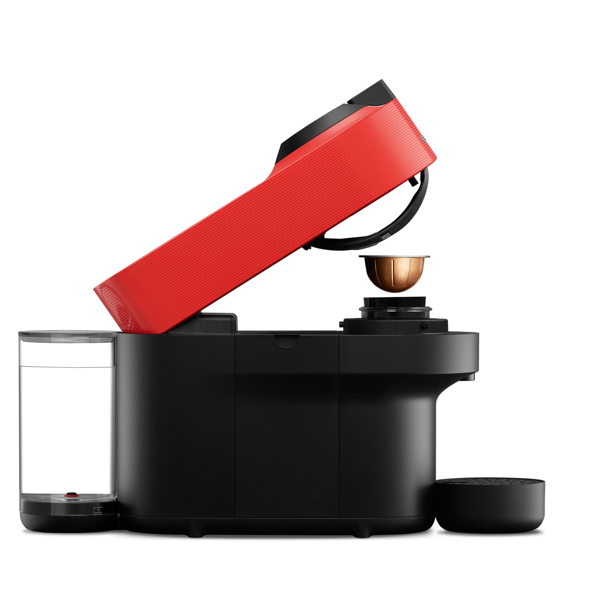 Machine à Café de Qualité Automatique Vertuo POP Rouge Cafetière à Capsules