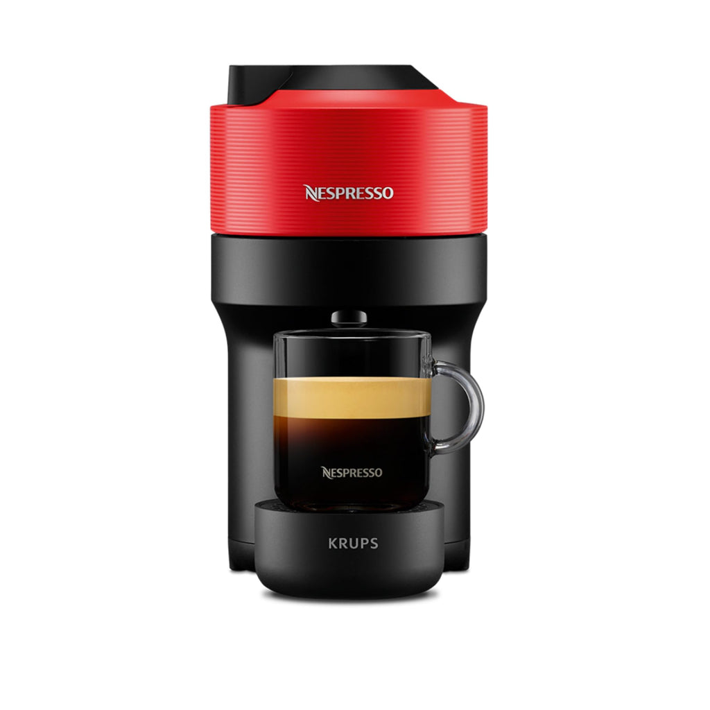 Machine à Café de Qualité Automatique Vertuo POP Rouge Cafetière à Capsules